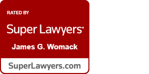 Super Lawyers Badge for James Womack